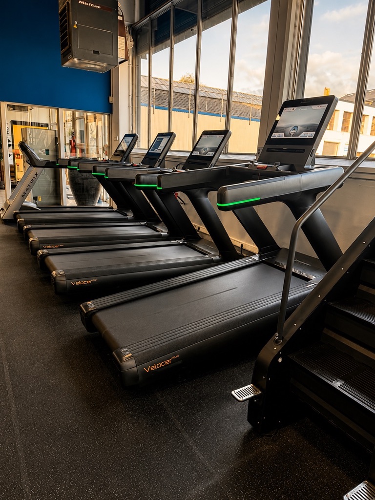 Tapis de course de la zone cardio APEX CLUB