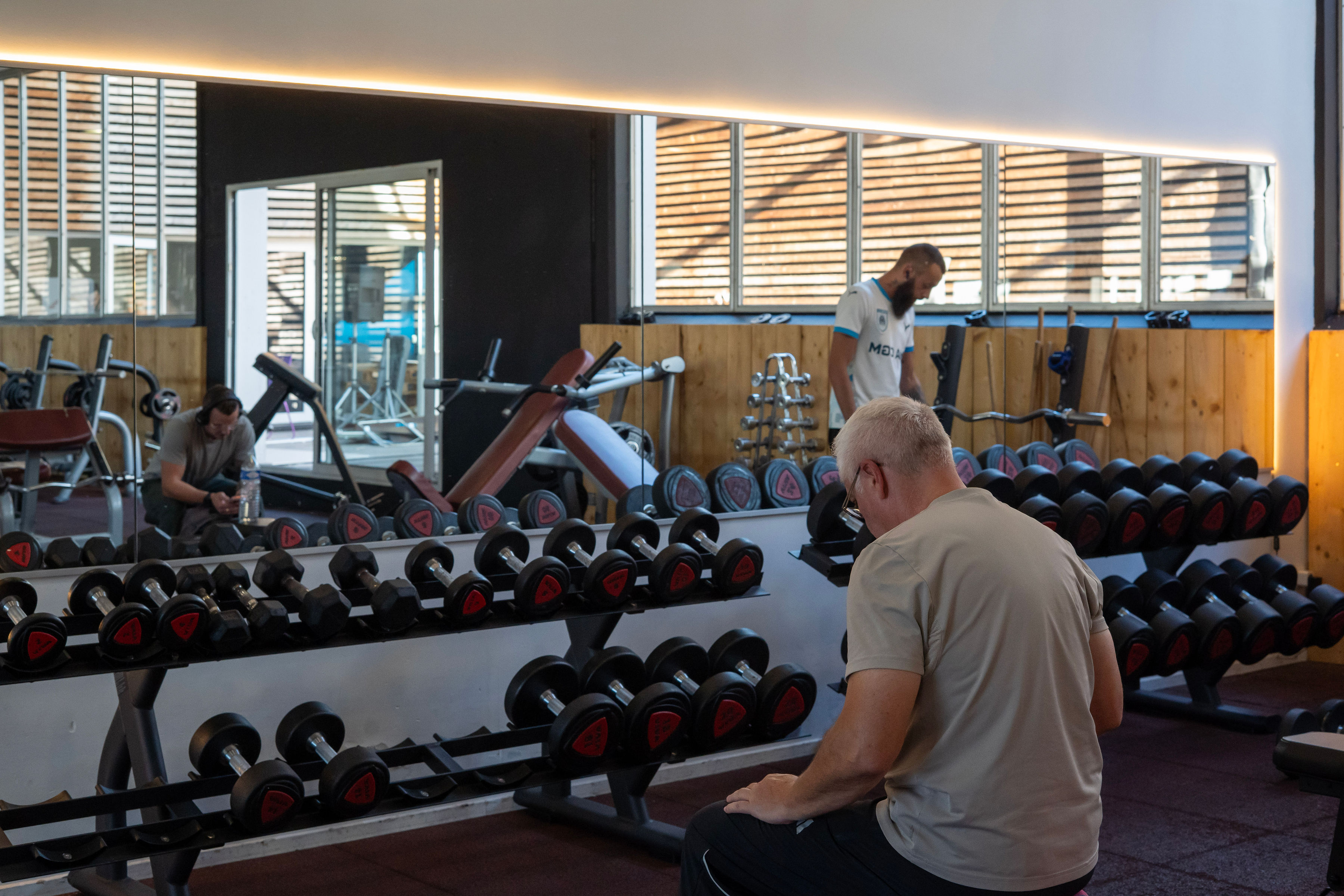 Espace haltères et charges libres APEX CLUB Saint-Quentin