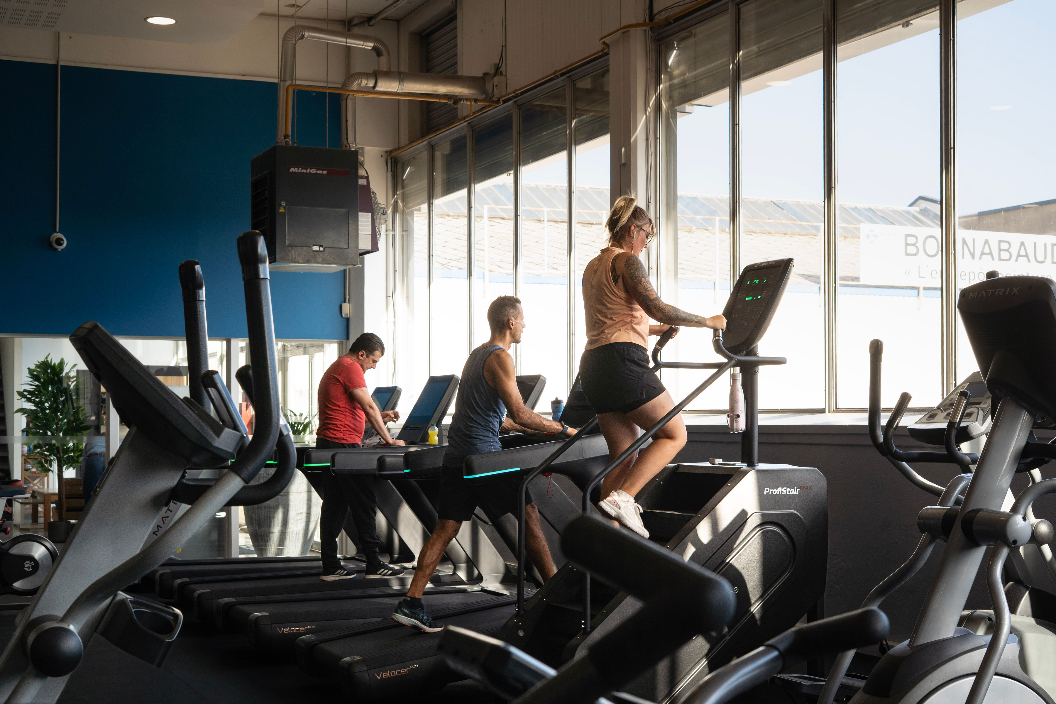 Adhérents dans la zone cardio APEX CLUB Saint-Quentin